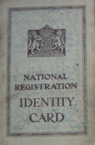 WW2 National Registration ID Card
